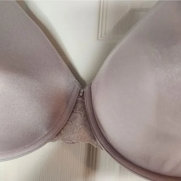 Vanity Fair 40DD Full Figure Underwire Padded Lace Smoothing Bra - Picture 10 of 11